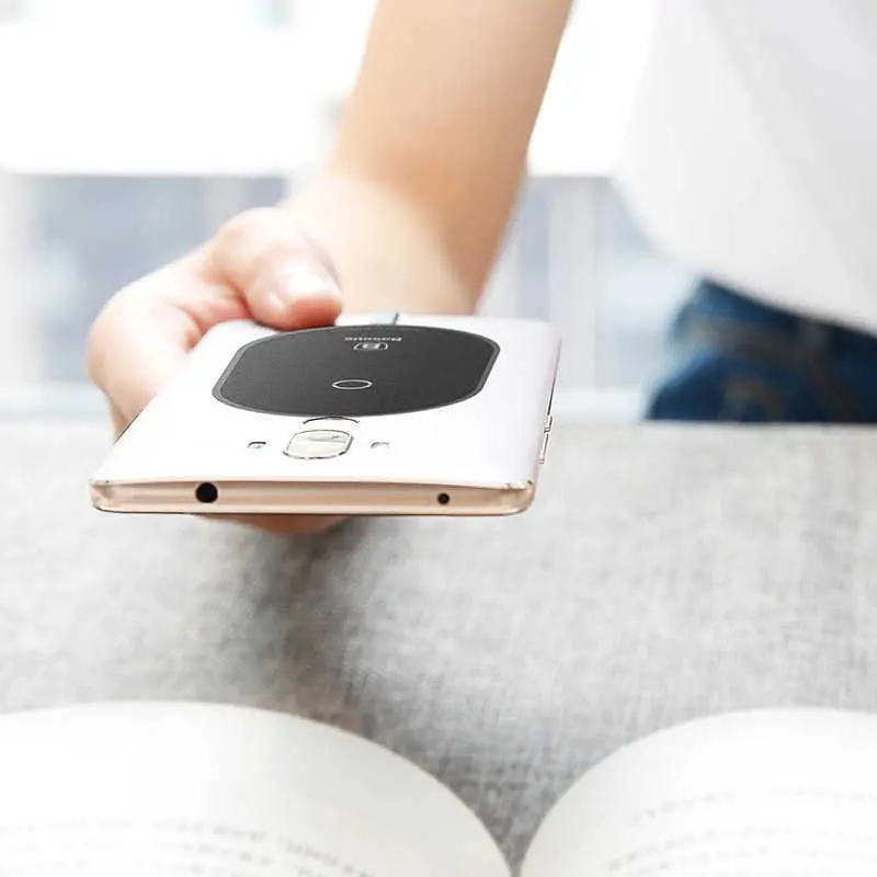 Модуль-приемник Qi Baseus Wireless Charging Receiver Micro USB WXTE-C01(Черный