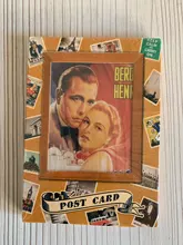 Tarjetas de visita de dibujo de estrellas de película Vintage para mujer, conjunto de 32 unidades por paquete, tarjeta postal para mujer y adulto, tarjeta navideña de regalo, tarjetas de felicitación