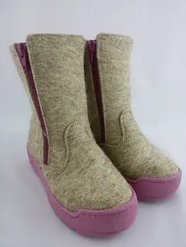 

36312 * valenki doshk felt wool Tep purple 26-31 (27)