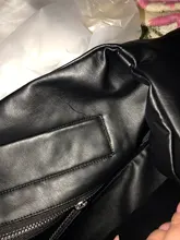 Jacket Women Basic-Coat Moto Aelegantmis Faux-Leather Plus-Size Winter Outerwear Autumn