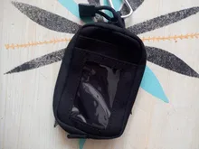 Mini Paquete de gancho táctico EDC Pouchm, cartera táctica, bolsa de tarjeta, riñonera militar para exteriores para caza