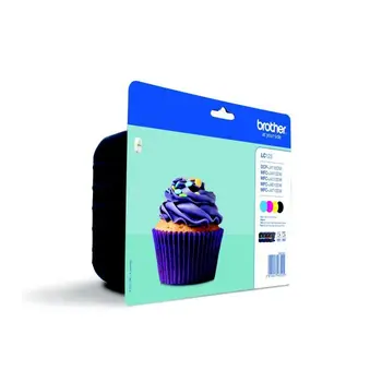 

Brother LC123VALBP ink Cartridges package multiple...