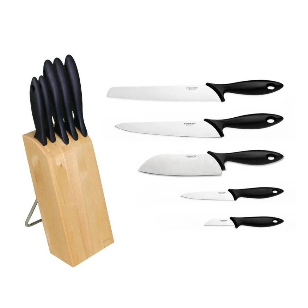 Набор ножей Fiskars Essential, 5 шт