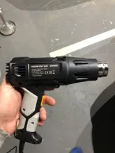 DEKO-pistola de calor eléctrica avanzada, 220V, 2000W, 2 temperaturas variables, con cuatro boquillas, accesorios, herramienta eléctrica