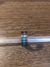 FDLK-Anillo de madera con incrustaciones de flecha y concha para hombre, joyería de lujo, 8mm, 24 estilos