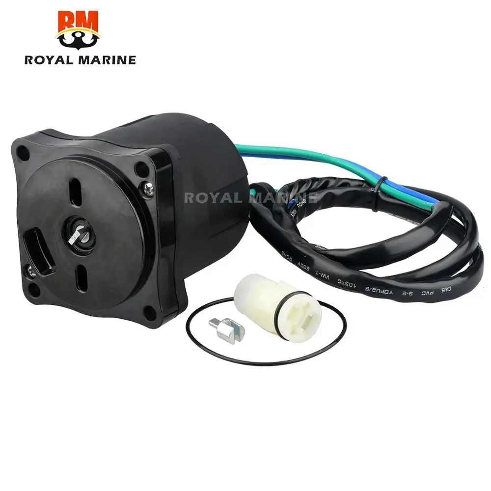 Muslimt Tilt Trim Motor 12V 36120-Zy3 Per Motore Fuoribordo Honda 75-225Hp Con Motore Per Barca Connecto