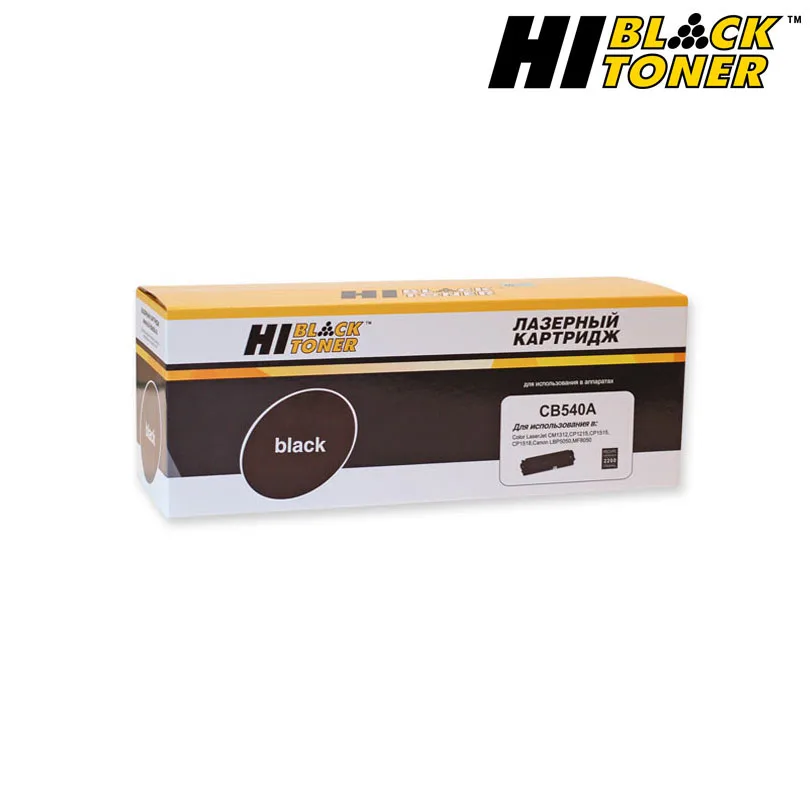 Картридж Hi-Black (CB540A) для HP CLJ CM1300/CM1312/CP1210/CP1215 Bk 2 2K | Компьютеры и офис