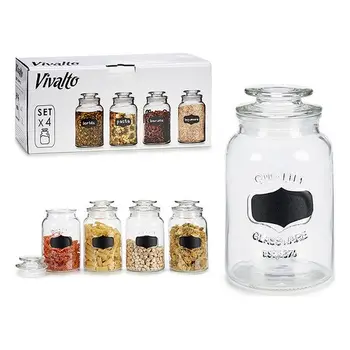 

Set of Kitchen Utensils Vivalto (12 x 19 x 12 cm) (4 Pieces)