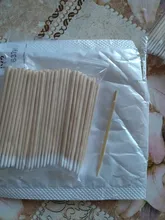 300 Uds desechables Ultra-pequeño hisopo de algodón sin pelusa Micro cepillos madera bastoncillos de algodón torundas de algodón con pegamento para extensión de pestañas quitar herramientas