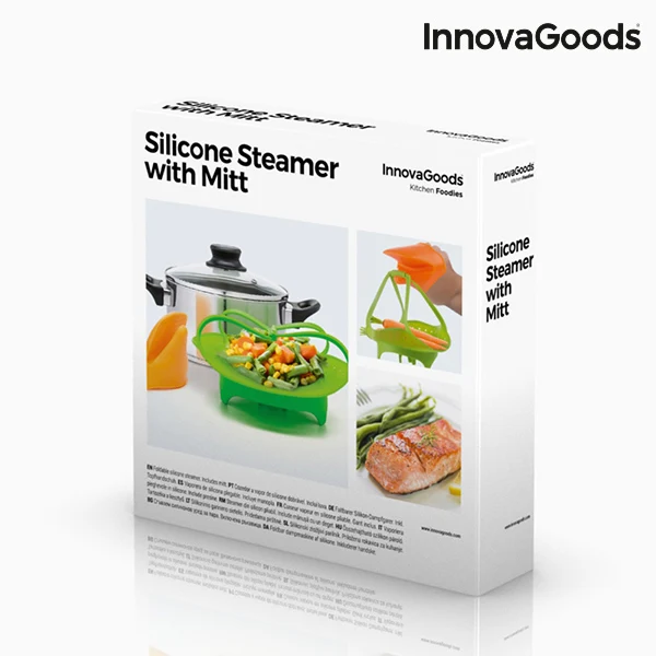 Складная Силиконовая Пароварка InnovaGoods