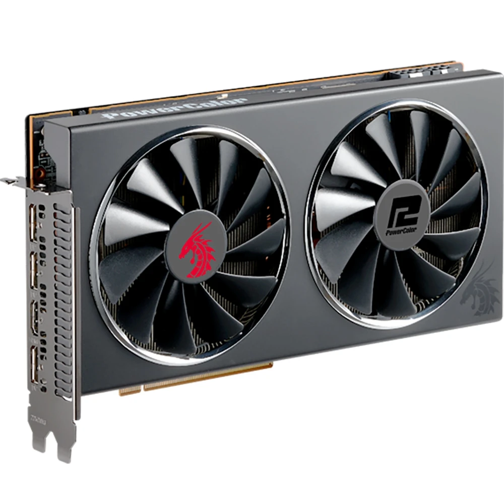 Видеокарта PowerColor Red Dragon AMD Radeon RX 5700XT 1905MHz 8192MB 14000MHz 256 bit[AXRX 5700XT 8GBD6-3DHR/OC]