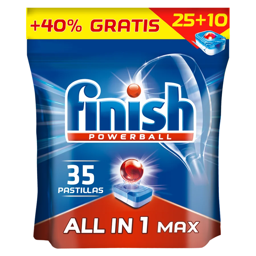 Комплект Finish Pro: все в одном 25+ 10 таблеток+ limpiamalquinas жидкость+ отбеливатель+ Deo+ соль 2 кг-посудомоечная машина