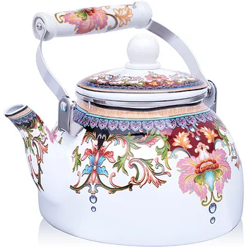 

Teapot enamel 2,5 L C/CU pattern Mayer & Boch 27983