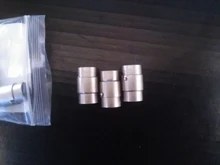 10 unids/lote 3 4 5 6 8mm 10mm 12mm fuerte cierres magnéticos con mecanismo de bloqueo Ajuste de cordón de cuero tapa DIY pulseras conectores haciendo