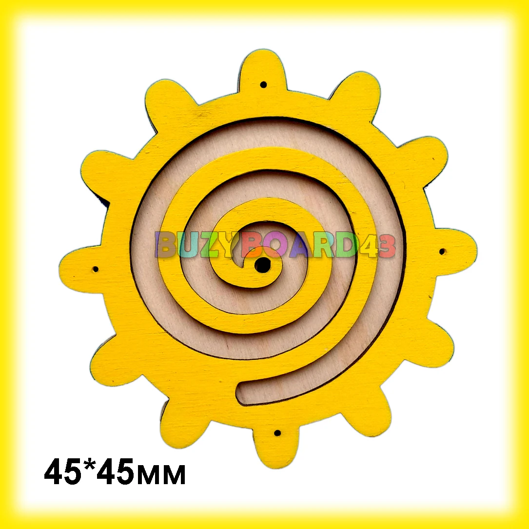 Шестеренка под бисер  45*45мм 2шт