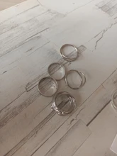 Conjuntos de anillos coreanos para mujer, joyería Pop sencilla, anillos de oro a la moda, venta al por mayor, 2020