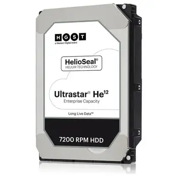 

Hard Disk Ultrastar He12 12 TB 3.5 "SAS interface 12 Gb/s Buffer 256 MB 7200 Rpm