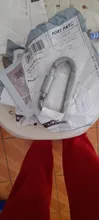 Uds al aire libre tornillo hebilla D-en forma de gancho mosquetón llavero Clip Kits de acampada deportes cuerda hebilla