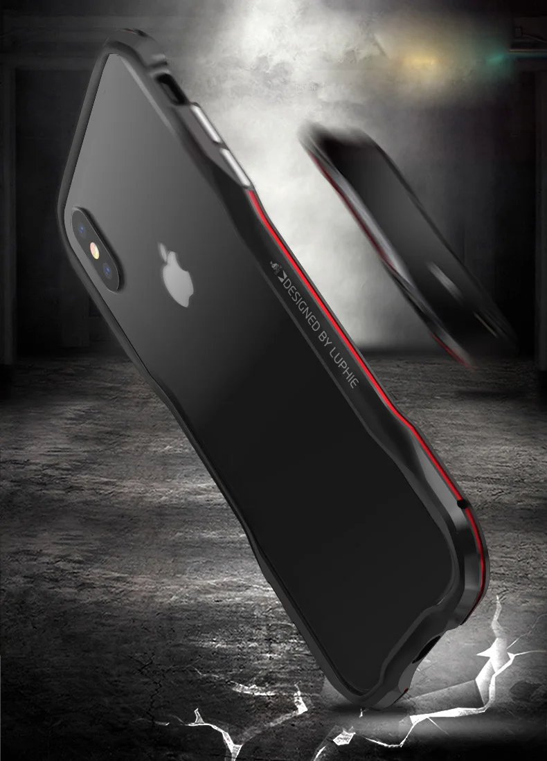 Роскошный Металлический Чехол-бампер для iPhone11 Pro, чехол с алюминиевой рамкой, жесткий защитный чехол для iPhone XS Max XR 7 8 Plus, чехол-бампер
