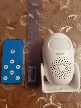 KERUI-Detector de movimiento humano multifunción M120, antirrobo, infrarrojo PIR, 100dB, para garaje, tienda, seguridad del hogar