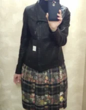 Jacket Short Turn-Down-Collar Spring Faux-Leather AORRYVLA Fashion Women New Length Slim-Style