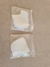 2 uds nuevo de silicona calcetines para el cuidado de los pies hidratante Gel tacón Delgado calcetines con agujero roto pie protectores de cuidado de la piel cuidado de los pies herramienta de