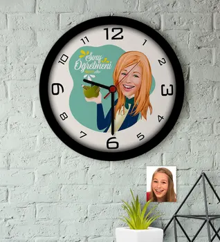 

Personalized Women 'S Class Teacher Caricature Of Wood Wall Saati-1