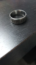 P1808 Dongmanli Punk Fashion Style Antique Retro Male Jewelry Viking Ring Female Black