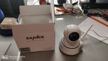 SANNCE seguridad IP Cámara Wi-Fi inalámbrico Mini red vigilancia Wifi 720 p cámara de visión nocturna CCTV Baby Monitor
