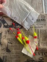 Flotador de espuma para pesca en hielo, conjunto de boya para carpa, accesorios de aparejos de pesca, tamaño 1g 2g 3g, 5 unids/lote