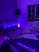 Tiras de luz LED WIFI RGB 5050, funciona con el asistente de Google Alexa, aplicación de teléfono, Color, 24V, TV, ordenador, dormitorio, Luces Led con Bluetooth