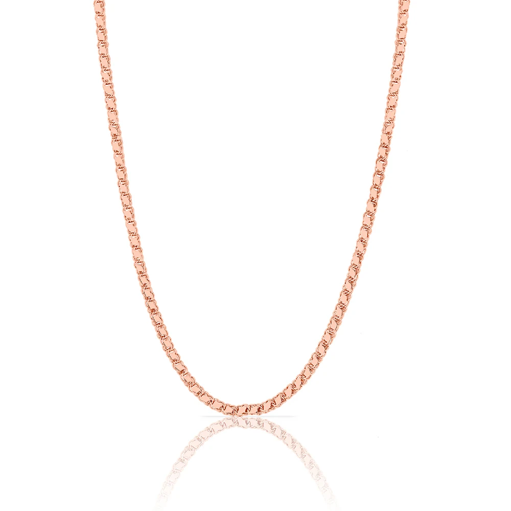 

Elegant Shiny Italian Chain 70cm 925 Sterling Silver Necklace Chain
