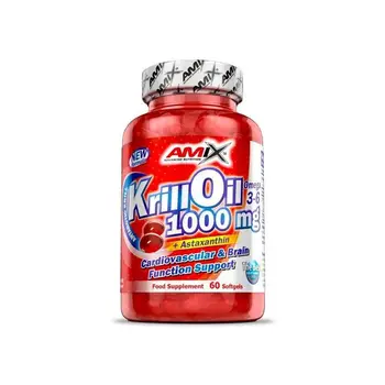 

Krill Oil 1000mg - 60 softgels [Amix]