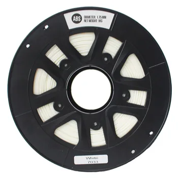

ABS plastic for 3D printing 1,75mm white solidfilament 1kgs