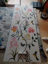 Flower Wallpaper Self-Adhesive Bedroom Kitchen Living-Room Home-Decoration Floral Modern