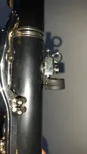 5 unids/lote de goma clarinete negro resistente el resto Protector cojín dedo Protector cómodo para clarinete