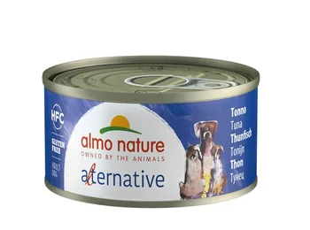 

Almo nature alternative canned food for dogs "tuna", 55% meat 0,07 kg x 24 PCs