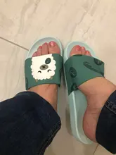 Zapatillas de casa con dibujos de animales para mujer, chanclas antideslizantes de verano con dibujos de animales, unicornio, Alpaca