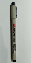1 Uds negro bolígrafo Pigma Micron línea para dibujo aguja dibujar marcadores Fineliner arte cómico suministros de papelería de la escuela 2021