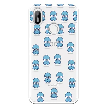 

Stand case costume drawing Octopuses WP024 for BQ Aquaris C