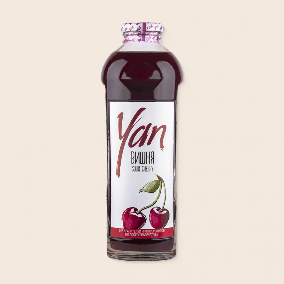 Yan нектар вишневый фруктовый 0.93л (4850001111153)