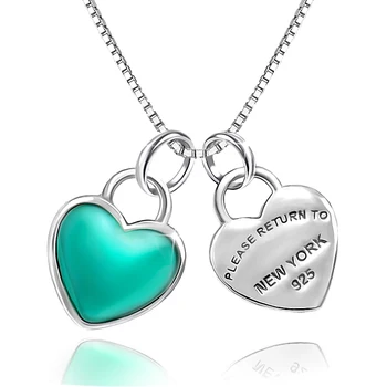 

Sunduk pendant made of silver "Two Hearts"