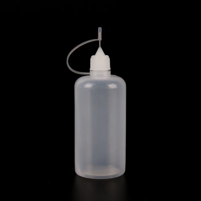 5Pcs 5/10/20/30/50/100ML Resuable Needle Tip Glue Applicator Plastic Bottle Paper Quilling DIY Scrapbooking Paper Craft Tool refillable bottles glue applicator bottle