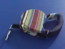 Correa retráctil de tracción automática para perros y gatos pequeños, correa de nailon para caminar, disponible en 11 colores, 3m y 5m