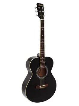 

DIMAVERY AW-303 Western guitar black