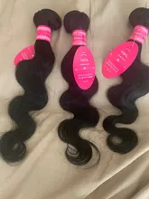Aopusi onda del cuerpo mechones con cierre brasileño mechones de cabello humano postizo mechones con cierre Remy extensión del pelo 3 mechones con cierre