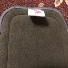 [Littles&Bloomz]-Pañal de tela lavable reutilizable, forros de refuerzo para bolsillo real, insertos de carbón de bambú, tela, microfibra,