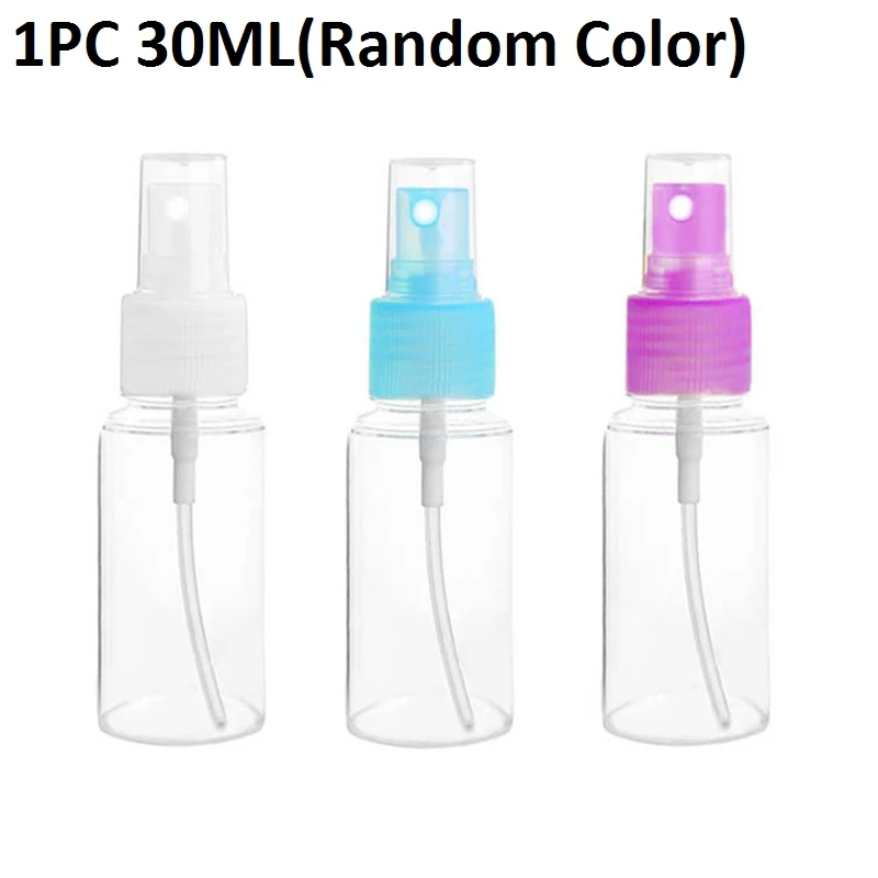 1 шт. 30/50/100 мл Алюминиевая Заправляемый спрей бутылки пустые бутылки для путешествий насос косметическая упаковка пустой атомайзер, упаковка для инструментов - Цвет: 1PC Plastic 30ML