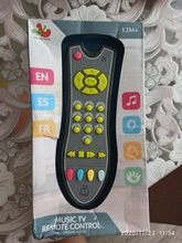 Juguetes con música colorida para bebés, juguetes educativos para edades tempranas con Control remoto por TV y teléfono móvil, juguete de máquina de aprendizaje