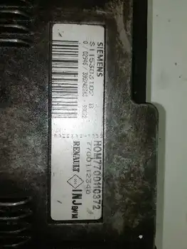 

HOM7700110372 7700112340 Switchboard Engine EUA Renault Megane I Classic (la0) *